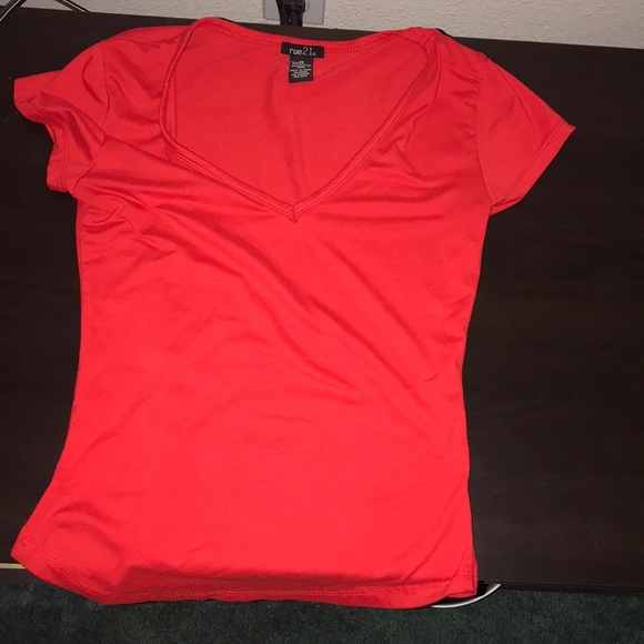 Rue 21 red shirt - Picture 1 of 1